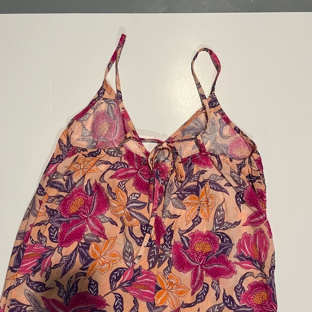 Old Navy Floral Maxi Dress - Pink and Purple - Picture 3 of 11